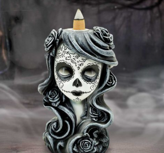 Flor de Muerte Backflow Incense Burner
